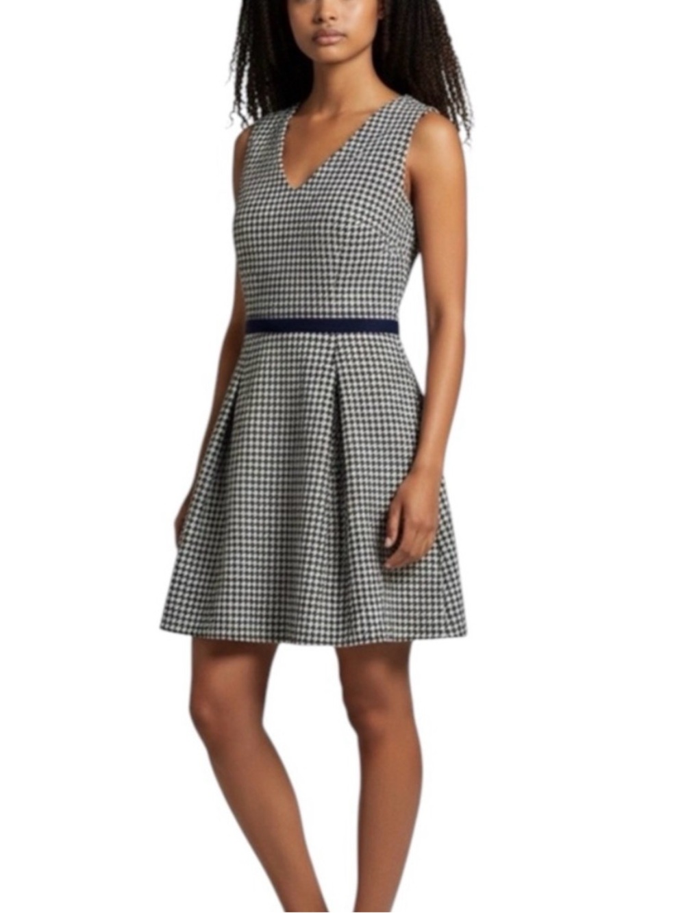 Draper James Jukebox Check Navy NWT size 10